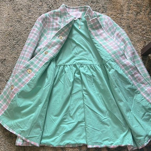 The Beaufort Bonnet Company Green and Pink Plaid Jacket - Picture 3 of 5